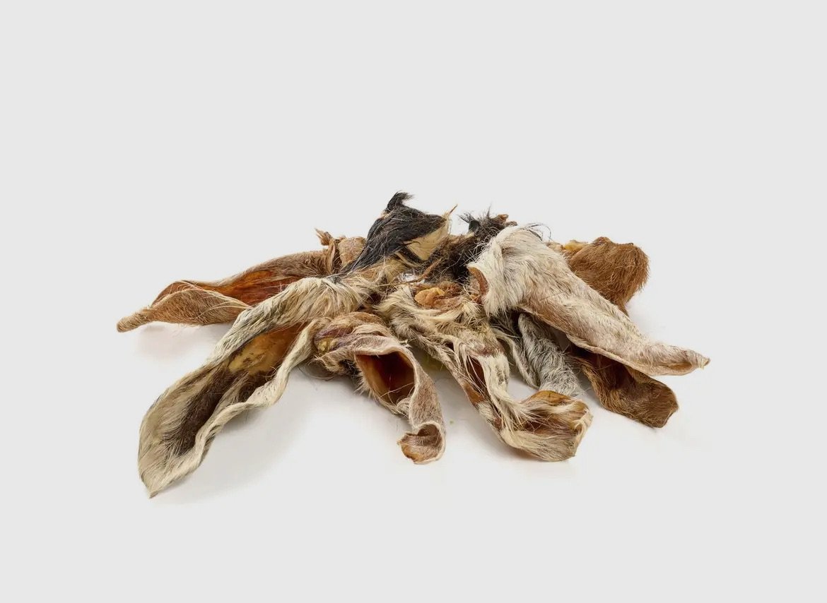 Oreilles d'agneaux avec poils